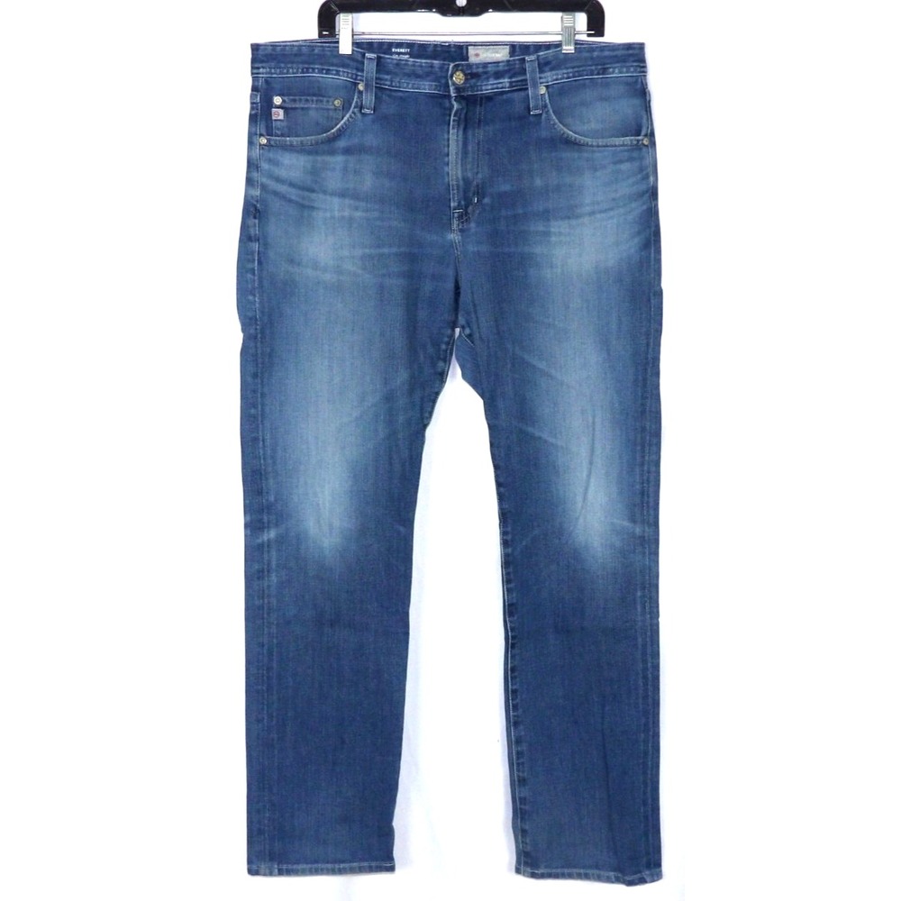 AG Adriano Goldschmied EVERETT Slim Straight Stretch Denim Jeans Men's 36 X 33
